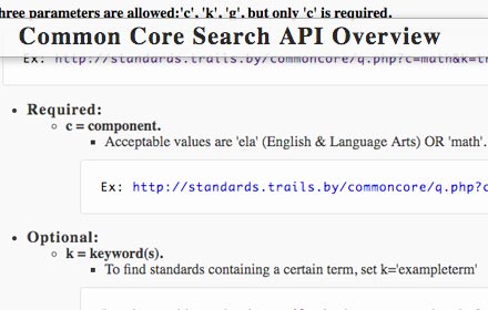 standards.trails.by: an open commoncore search API